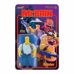 SUPER7 The Simpsons ReAction Wave 1 McBain - McBain