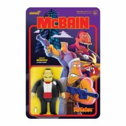 SUPER7 The Simpsons ReAction Wave 1 McBain - Senator Mendoza