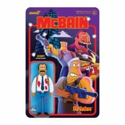 SUPER7 The Simpsons ReAction Wave 1 McBain - Scoey