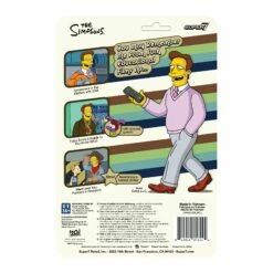 SUPER7 The Simpsons ReAction W2 - Troy McClure (Fuzzy Bunny’s Guide To You-Know-What) -SUPER7 SHOP RE TheSimpsons W2 TroyMcClure SexEd FuzzyBunny BackofCard 2048