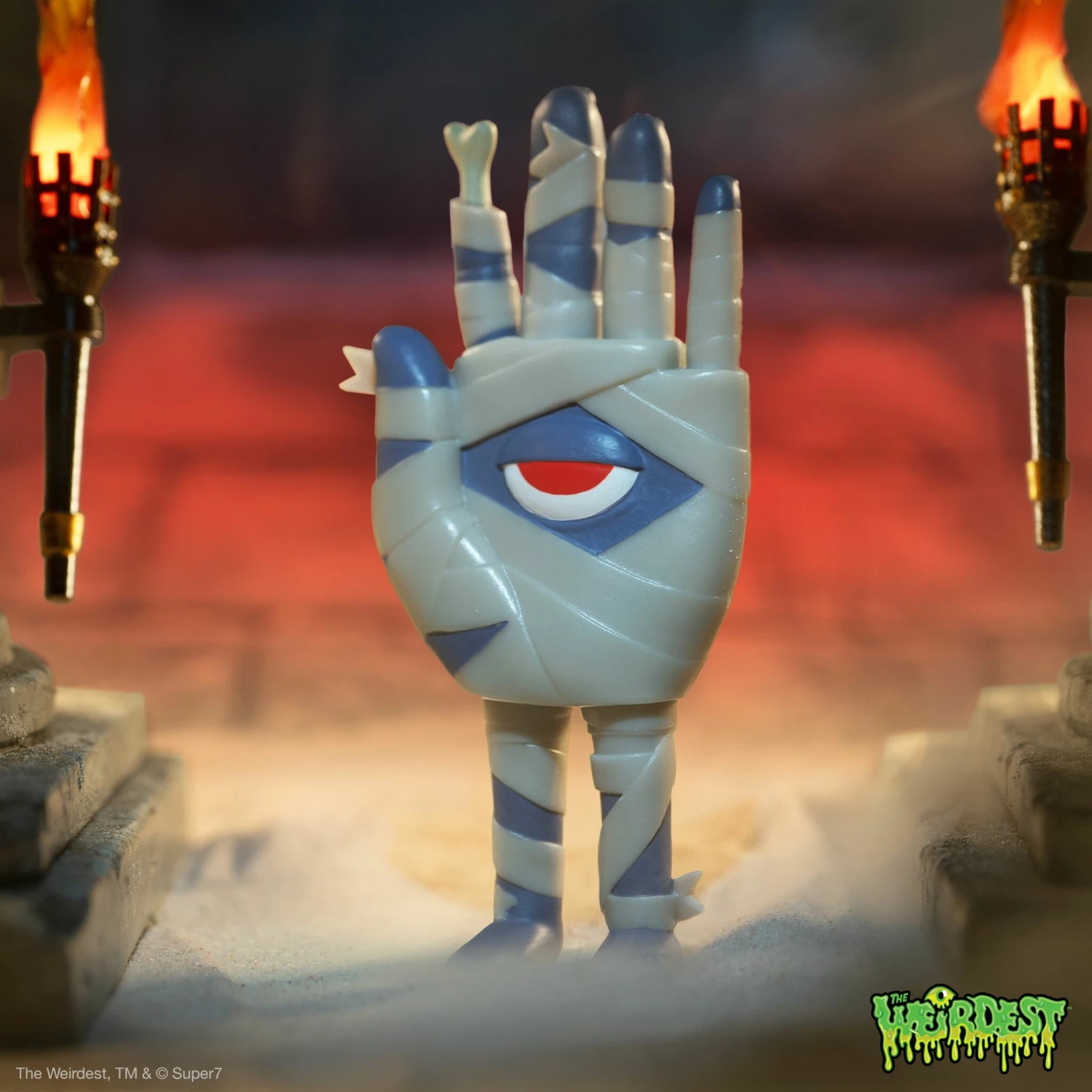 SUPER7 The Weirdest ReAction W2 - Mummy's Hand 4 SUPER7 The Weirdest ReAction W2 - Mummy's Hand - Image 2