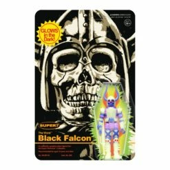 SUPER7 The Worst ReAction Wave 1 - Black Falcon (Monster Glow)