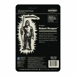 SUPER7 The Worst ReAction Wave 1 - Robot Reaper (Monster Glow) 9 SUPER7 The Worst ReAction Wave 1 - Robot Reaper (Monster Glow) -SUPER7 SHOP RE TheWorst W1 RemcoGlow ROBOTREAPER BackofCard 2048