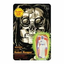 SUPER7 The Worst ReAction Wave 1 - Robot Reaper (Monster Glow)