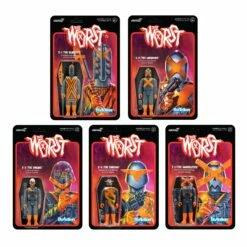 SUPER7 SHOP 30 SUPER7 The Worst ReAction Figures Wave 3 - X-Series (Full Set)