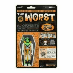 SUPER7 The Worst ReAction Figures Wave 3 - King Hell (Hell-oween Glow)