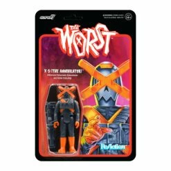 SUPER7 The Worst ReAction Figures Wave 3 - X-Series (Full Set) -SUPER7 SHOP RE TheWorst W3b X Series X 5 card 2048 776a7f25 6649 43ad a38b 47e3ea03124b