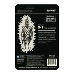 SUPER7 The Worst ReAction Figures Wave 3C - X-1 (Monster Glow) SDCC 22 -SUPER7 SHOP RE TheWorst W3c RemcoGlow X1 backofcard 2048