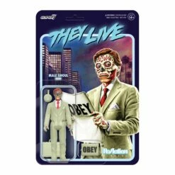 SUPER7 They Live ReAction Wave 2 - Male Ghoul (Glow)