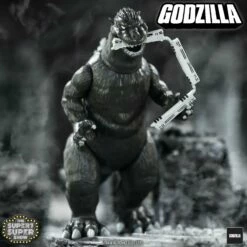 SUPER7 Toho ReAction Figure - Godzilla 1954 Train Biter [Penn-Plax] [SDCC] -SUPER7 SHOP RE Toho Godzilla Train Biter Hero SDCC comp
