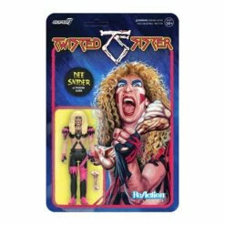 SUPER7 Twisted Sister ReAction Figures - Dee Snider