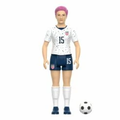 SUPER7 USWNT Soccer ReAction Figures Wave 2 - 2023 World Cup Home Kit Set Of 5 -SUPER7 SHOP RE USWNT W2 M Rapinoe 2048 507c34a4 09ae 4984 831a 12f74c0cf8bd