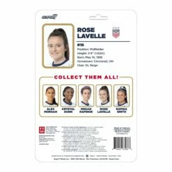 SUPER7 USWNT Soccer ReAction Wave 2 - Rose Lavelle (Alternate Kit) 7 SUPER7 USWNT Soccer ReAction Wave 2 - Rose Lavelle (Alternate Kit) -SUPER7 SHOP RE USWNT W2 R Lavelle backofcard 2048