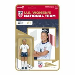 SUPER7 USWNT Soccer ReAction Wave 2 - Sophia Smith (Alternate Kit)