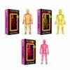 SUPER7 Universal Monsters ReAction Figures - Frankenstein, The Mummy, The Wolf Man (Luminators) -SUPER7 SHOP RE Universal Monsters Luminators Group PACKAGE 2048