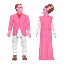SUPER7 Universal Monsters ReAction Figures - Frankenstein And Bride Of Frankenstein 2-Pack (Valentine's Day Heart Box) -SUPER7 SHOP RE UniversalMonsters ValentinesDay Bride FrankensteinGlow 2048