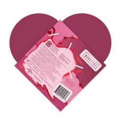 SUPER7 Universal Monsters ReAction Figures - Frankenstein And Bride Of Frankenstein 2-Pack (Valentine's Day Heart Box) -SUPER7 SHOP RE UniversalMonsters ValentinesDay Bride Frankenstein BackofBox 2048