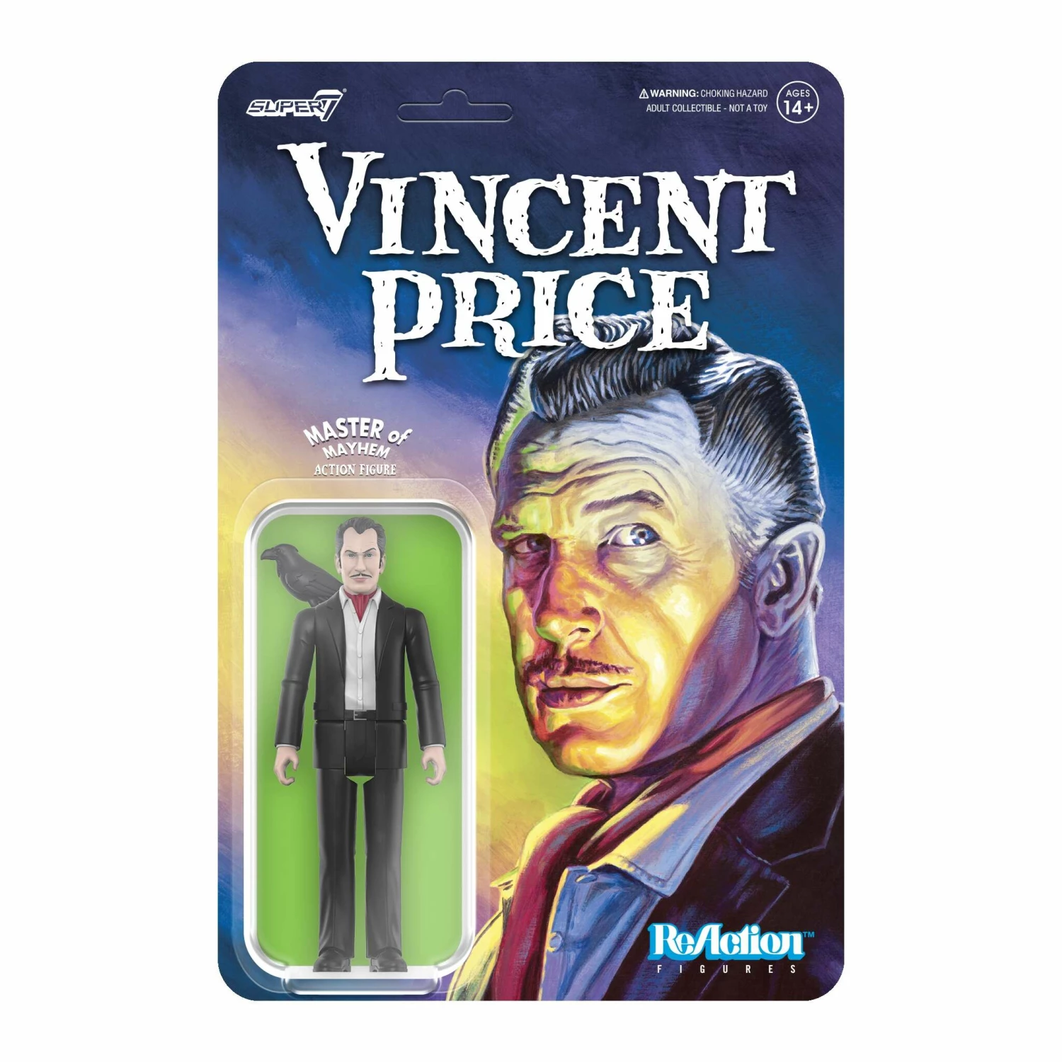 SUPER7 Vincent Price ReAction Wave 1 - Vincent Price Ascot 6 SUPER7 Vincent Price ReAction Wave 1 - Vincent Price Ascot - Image 4