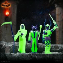 SUPER7 The Worst (Monster Glow) Full Set -SUPER7 SHOP RE WORS W1 Monster Remco Glow Hero1 Boodega2022 2048crop