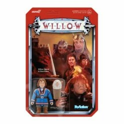 SUPER7 Willow ReAction Figure Wave 1 - Willow Ufgood (with Elora Danan)