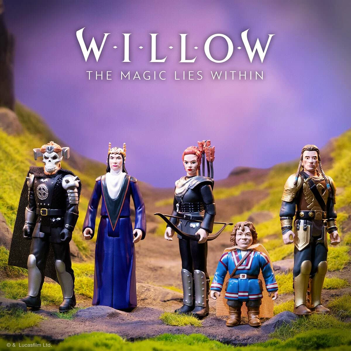 SUPER7 Willow ReAction Figures Wave 2 - Set Of 5 4 SUPER7 Willow ReAction Figures Wave 2 - Set Of 5 - Image 2
