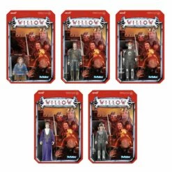 SUPER7 Willow ReAction Figures Wave 2 - Set Of 5