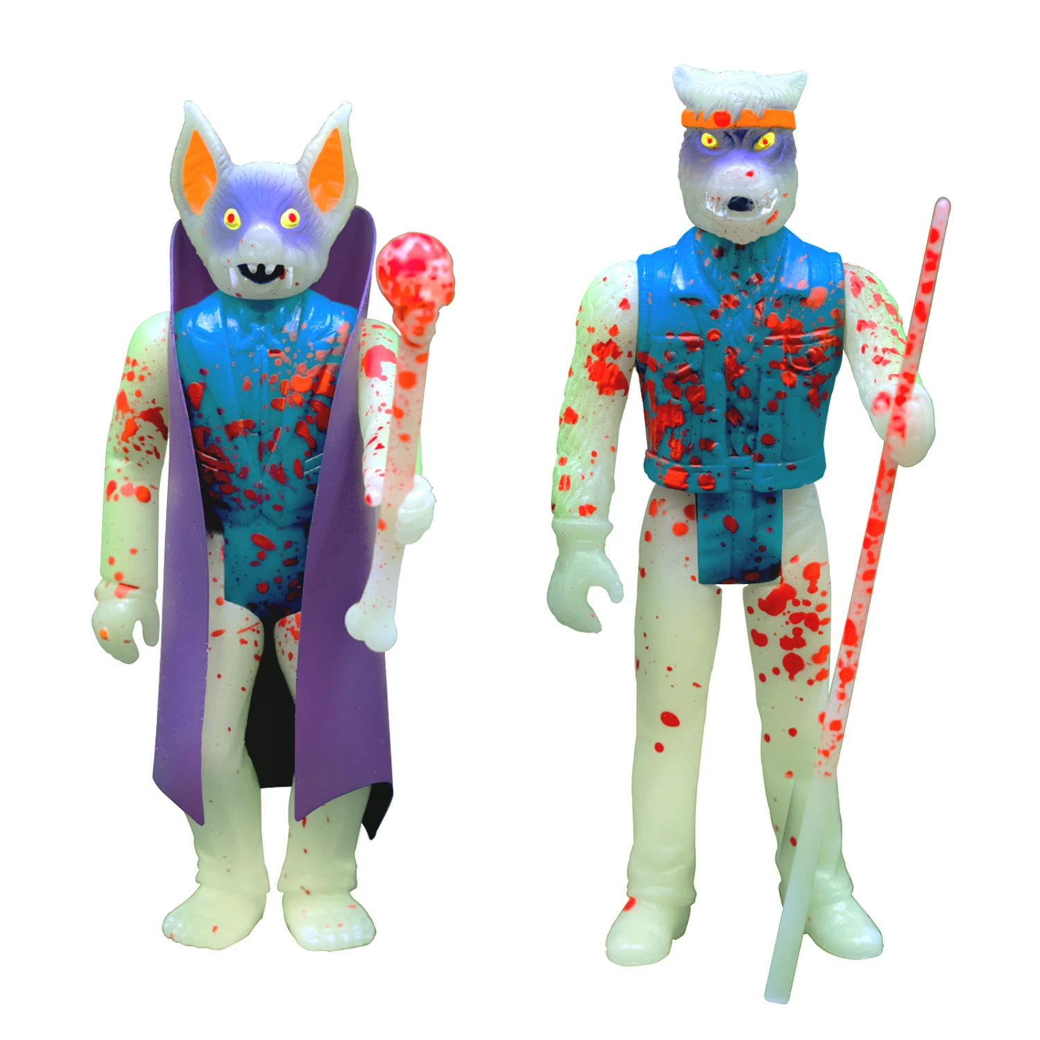 SUPER7 The Worst Friday The 13th ReAction - Werewolf Biker And Batula 4 SUPER7 The Worst Friday The 13th ReAction - Werewolf Biker And Batula - Image 2