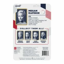 SUPER7 USWNT Players Supersports Figure - Megan Rapinoe 7 SUPER7 USWNT Players Supersports Figure - Megan Rapinoe -SUPER7 SHOP ReAction USWNT CardArtBack MeganRapinoe V3