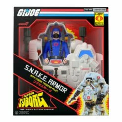SUPER7 G.I. Joe Super Cyborg - S.N.A.K.E. Armor (Full Color - Gray)