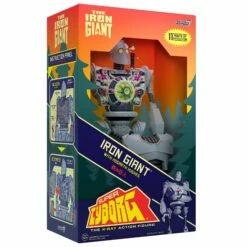 SUPER7 The Iron Giant Super Cyborg - Iron Giant (Full Color) -SUPER7 SHOP SC TheIronGiant FullColor BoxAngle comp