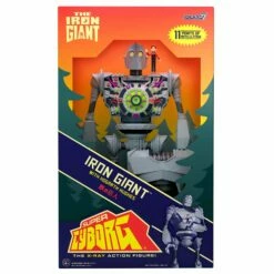 SUPER7 The Iron Giant Super Cyborg - Iron Giant (Full Color) -SUPER7 SHOP SC TheIronGiant FullColor BoxFront comp
