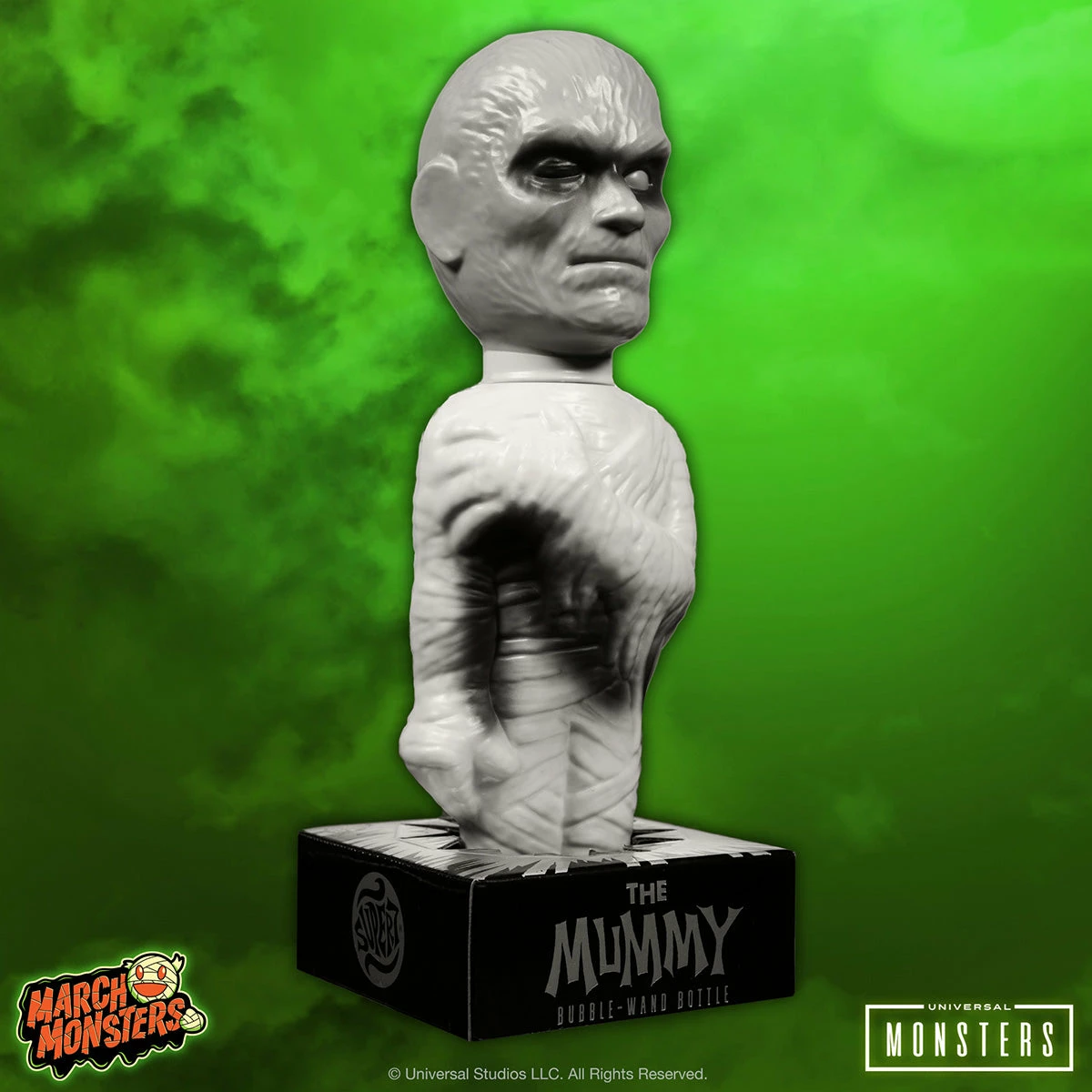 SUPER7 Universal Monsters Super Soapies Wave 4 - Mummy (Silver Screen) 4 SUPER7 Universal Monsters Super Soapies Wave 4 - Mummy (Silver Screen) - Image 2