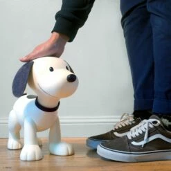 SUPER7 Peanuts Supersize - Snoopy (Charcoal) -SUPER7 SHOP SSZ Peanuts W1 Snoopy Greyscale Hero3 2048