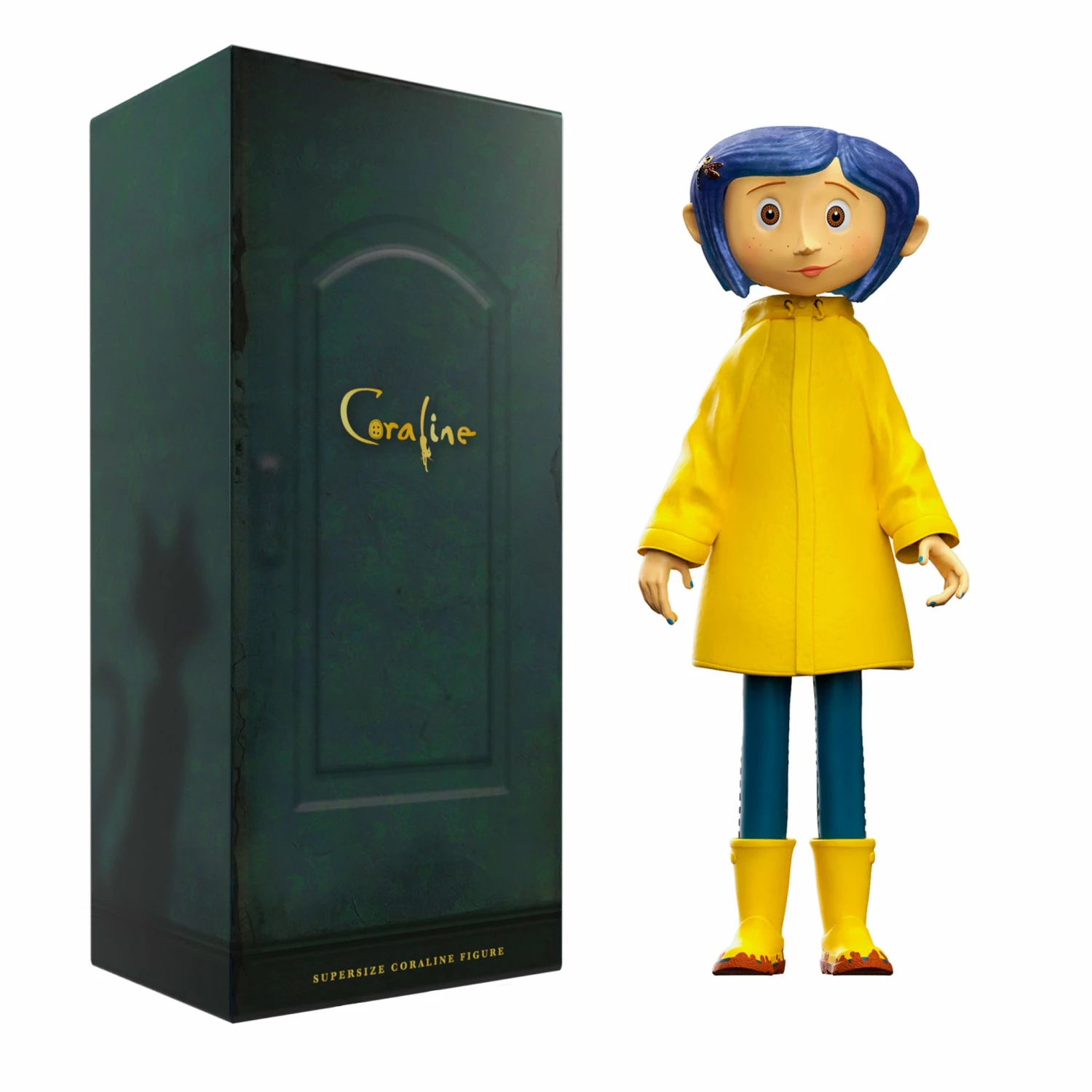 SUPER7 Coraline SuperSize Vinyl Figure - Coraline 3 SUPER7 Coraline SuperSize Vinyl Figure - Coraline