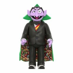 SUPER7 Sesame Street SuperSize Vinyl - Count Von Count -SUPER7 SHOP SZ SesameStreet CountVonCount Grid 2048 comp