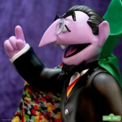 SUPER7 Sesame Street SuperSize Vinyl - Count Von Count -SUPER7 SHOP SZ SesameStreet CountVonCount Hero2 comp