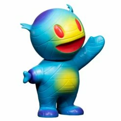 Super7 Supersize Vinyl - Mummy Boy (Blue/Yellow) -SUPER7 SHOP SZ Super7 MummyBoy Blue Yellow Side 2048