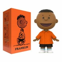SUPER7 Peanuts SuperSize Vinyl Figure - Franklin Jacket