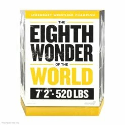 SUPER7 Andre The Giant ULTIMATES! Figure - Andre (Yellow Trunks) -SUPER7 SHOP UL AndretheGiant W2 box closed 2048