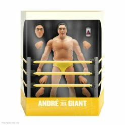 SUPER7 Andre The Giant ULTIMATES! Figure - Andre (Yellow Trunks) -SUPER7 SHOP UL AndretheGiant W3 box open 2048