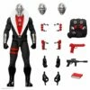 SUPER7 G.I. Joe ULTIMATES Exclusive - Destro (Red Jackal) -SUPER7 SHOP UL GIJoe SDCC RedJackal Grid comp