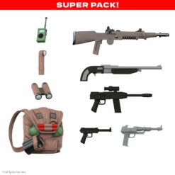 SUPER7 G.I. Joe ULTIMATES! Wave 4 - Baroness, Gung-Ho, Stalker & Zartan (+ Super Pack) -SUPER7 SHOP UL GIJoe W4 BonusBattleGear Grid 2048