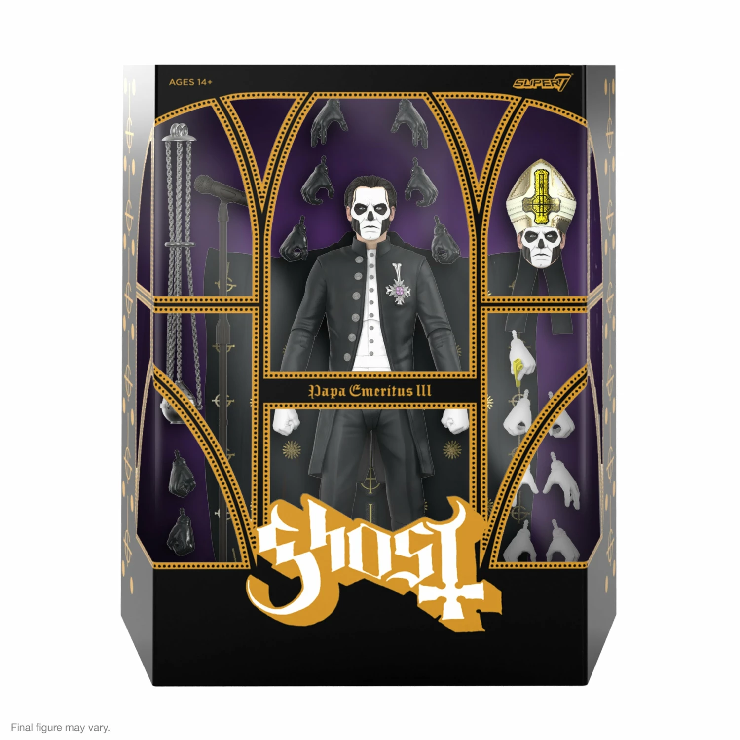 SUPER7 Ghost ULTIMATES! Wave 03 - Papa Emeritus III 8 SUPER7 Ghost ULTIMATES! Wave 03 - Papa Emeritus III - Image 6