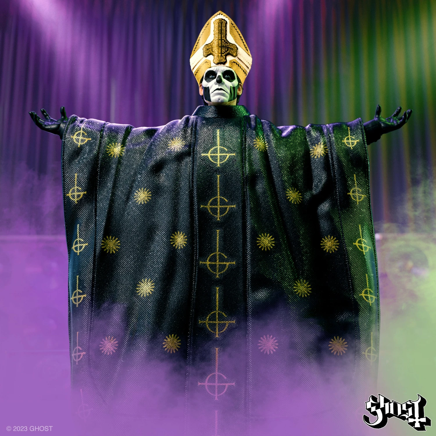 SUPER7 Ghost ULTIMATES! Wave 03 - Papa Emeritus III 4 SUPER7 Ghost ULTIMATES! Wave 03 - Papa Emeritus III - Image 2