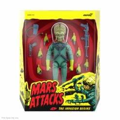 SUPER7 Mars Attacks ULTIMATES! Wave 1 - Martian (Invasion Begins) -SUPER7 SHOP UL MarsAttacks W1 InvasionBegins Box Open