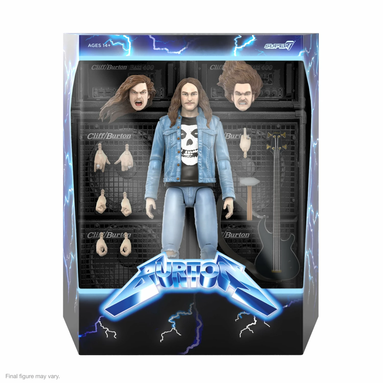 SUPER7 Cliff Burton ULTIMATES! Wave 1 - Cliff Burton 5 SUPER7 Cliff Burton ULTIMATES! Wave 1 - Cliff Burton - Image 3