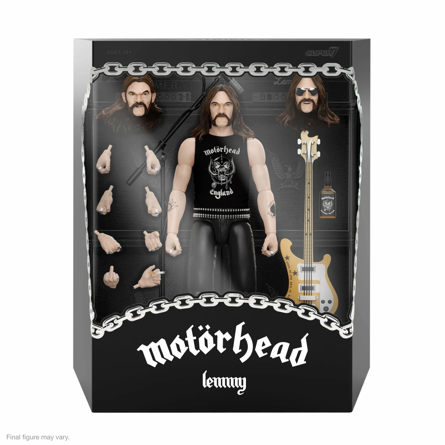 SUPER7 Motorhead ULTIMATES! Wave 1 - Lemmy 5 SUPER7 Motorhead ULTIMATES! Wave 1 - Lemmy - Image 3