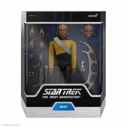 SUPER7 Star Trek: The Next Generation ULTIMATES! W2 - Worf 7 SUPER7 Star Trek: The Next Generation ULTIMATES! W2 - Worf -SUPER7 SHOP UL STTNG W02 Worf Box Open Store 2048