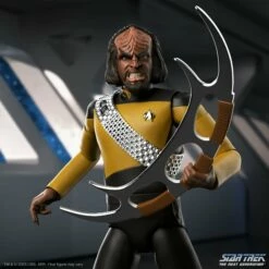 SUPER7 Star Trek: The Next Generation ULTIMATES! Wave 2 Set Of 3 -SUPER7 SHOP UL STTNG W02 Worf Hero 2048 comp