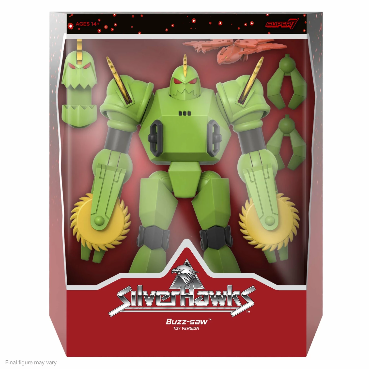 SUPER7 SilverHawks ULTIMATES! Wave 4 - Steelheart, Quicksilver, Mon*Star & Buzz-Saw 6 SUPER7 SilverHawks ULTIMATES! Wave 4 - Steelheart, Quicksilver, Mon*Star & Buzz-Saw - Image 4